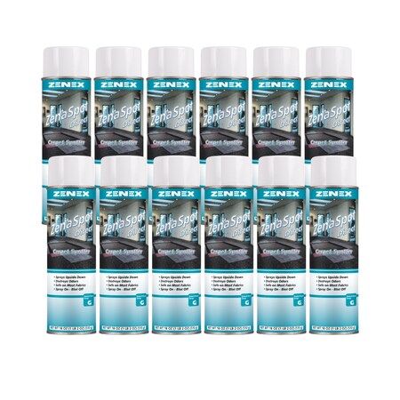 Zenex ZenaSpot Direct Carpet Spotter - Inverted Valve- Pinpoint Spray net 18 oz., 12PK 493955